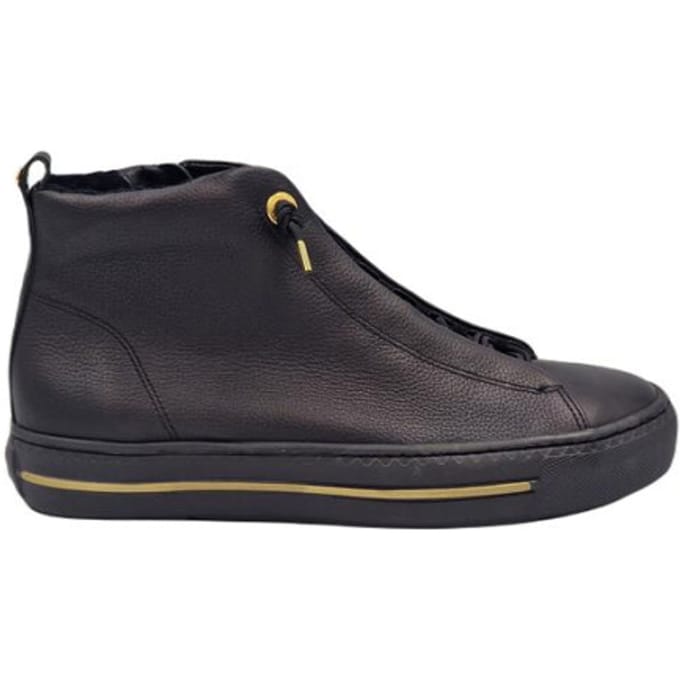 Paul Green 5283 Sneakers - Leer - Dames - Zwart - Maat 40