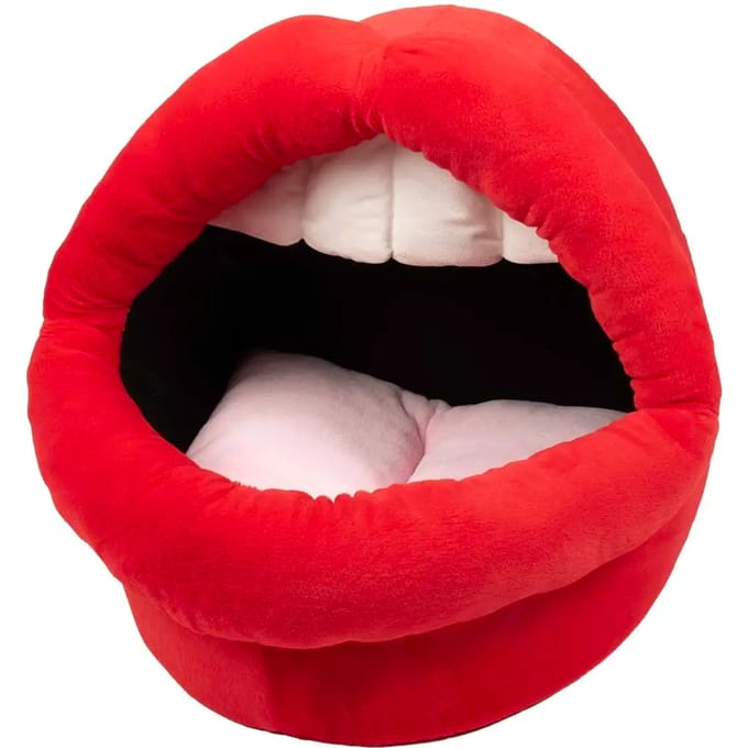 Coockoo Kattenhuisje Meow Mouth Rood