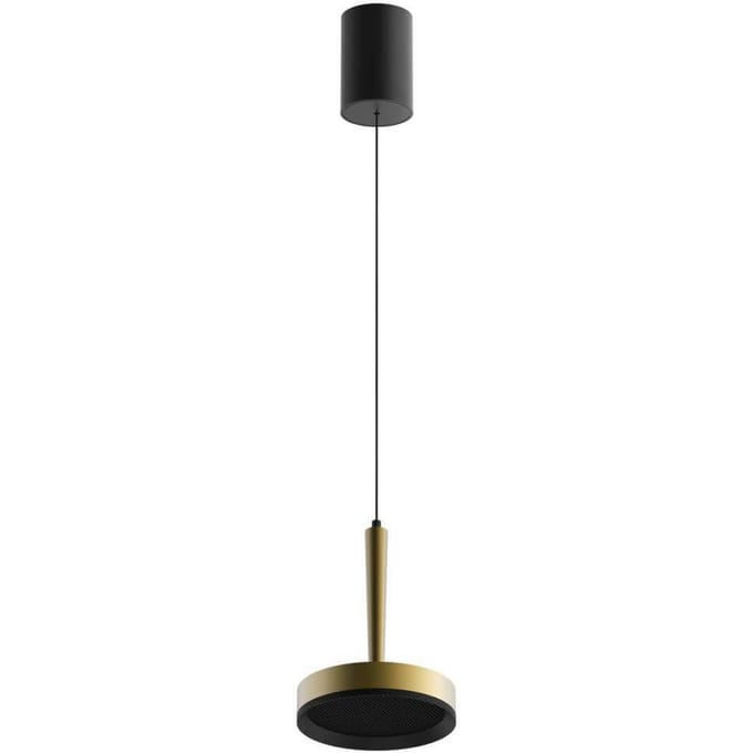 LOOM DESIGN LED hanglamp Nyx P1, messing, aluminium