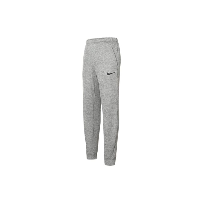 Nike Therma Tapered Fleece-Lined Training Joggers Men Bottoms Grey 932256-063 M gray