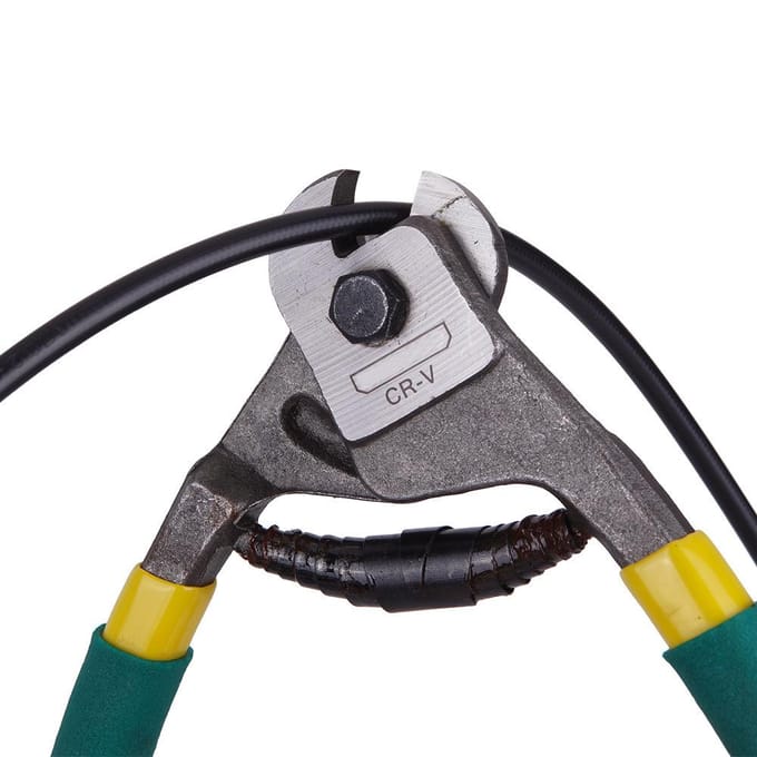Coupe-câble de frein de vélo, pince coupante pour gaine de câble de changement de vitesse de vélo, outil de réparation de vélo vert