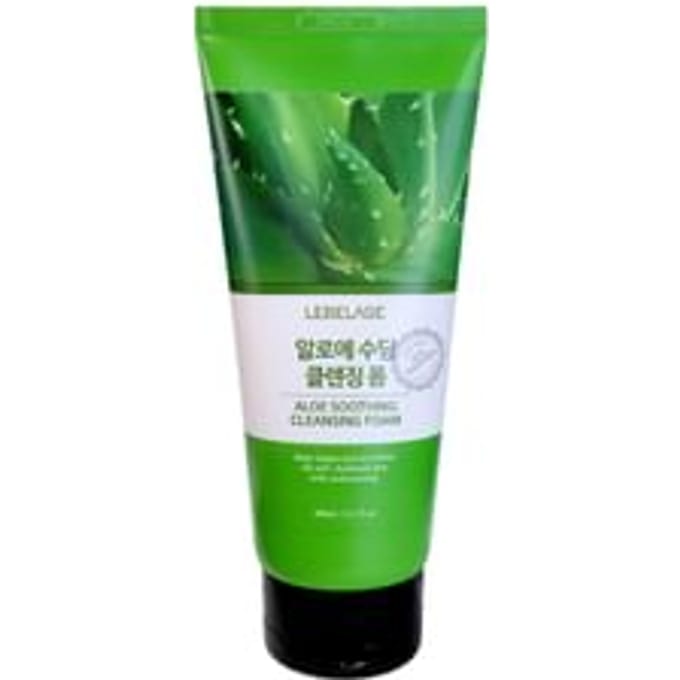 LEBELAGE Aloë Verzachtend Reinigingsschuim 180ml black