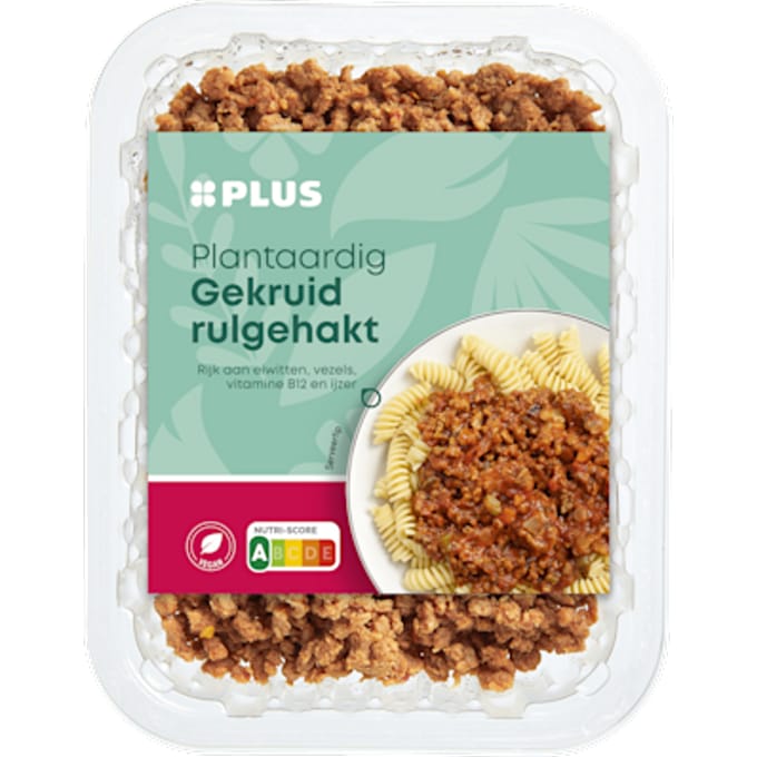 Plantaardig gekruid rulgehakt