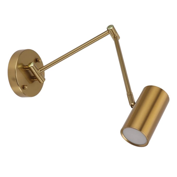 Zwenkarm Wandlamp IJzer Verstelbare Hoek LED 3000K Warm Licht Moderne Wand Lees Sconce met E27