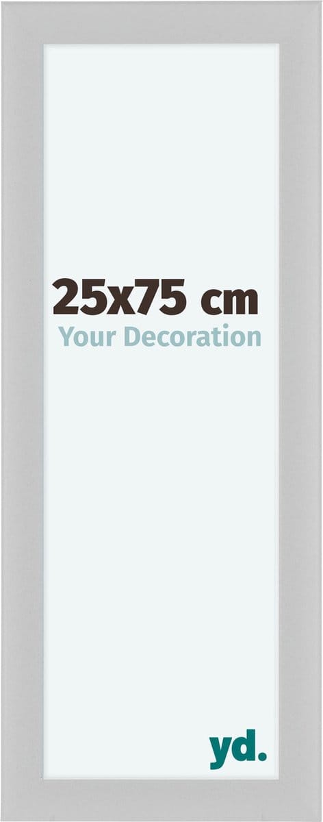 Your Decoration - Fotolijst 25x75 cm - MDF - Wit Mat - Como