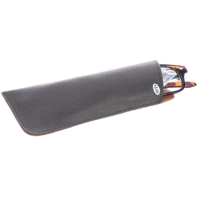 Pharmaglasses Leesbril Diop.+3.00 Brown