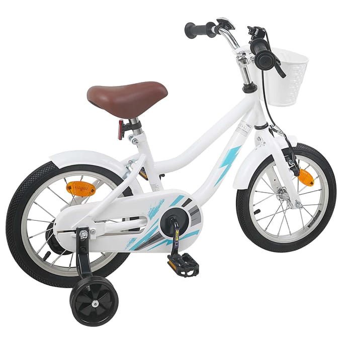 vidaXL - Kinderfiets - 12 - Inch - voor - 2-4 - jaar - oud - Wit