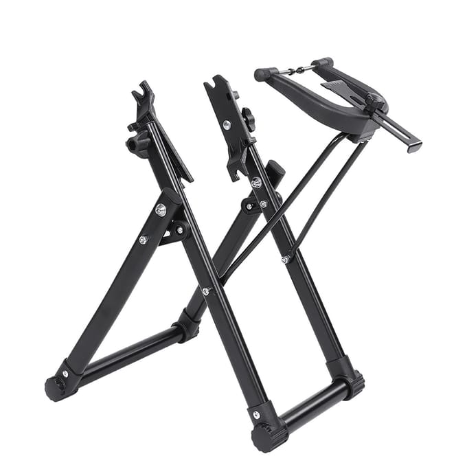 Fiets Fiets Wiel Richtstandaard Onderhoud Fietsaccessoire Onderdelen black