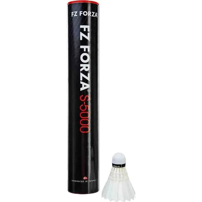 Buis met 12 badminton shuttles FZ Forza S-5000 Speed 77