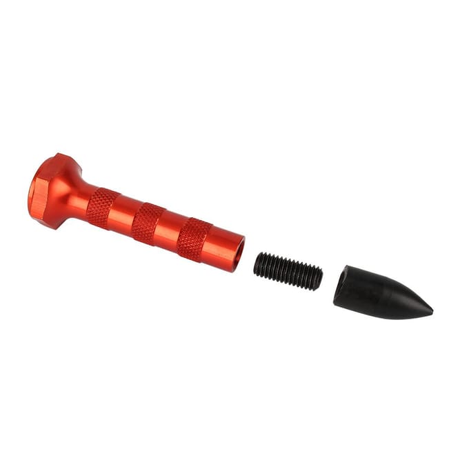 1 Reparatiepen met 9 koppen Tap Down Knockdown Deukreparatie Hagelverwijderingsgereedschap red