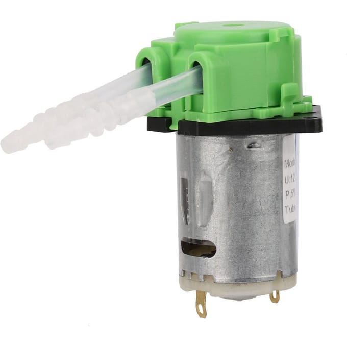 12V 3*5 Doseerpomp DIY Peristaltische Slangkop Voor Aquarium Laboratorium Chemische Analyse