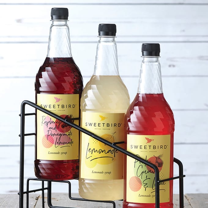Limonade siropen Sweetbird Pink Guava & Lime Lemonade, 1 l