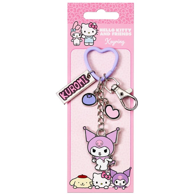 Hello Kitty - Anime Sleutelhanger - Kuromi - voor Geen - meerkleurig