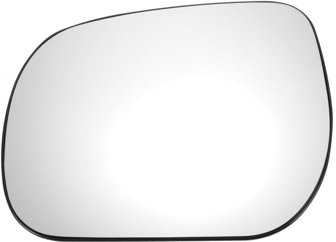 Dailygoody - Car Rearview Linker Zijspiegel - Vervangend Glas - Wit - Convex - Geschikt voor Verso - 2009-2012