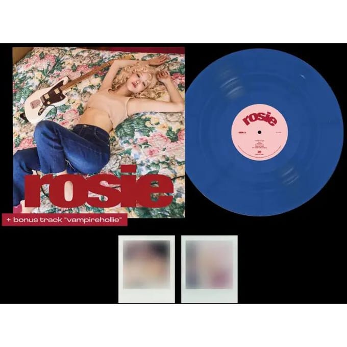 ROSÉ - [ROSIE] Eerste studioalbum vinyl VAMPIREHOLLIE EDITIE BLAUW