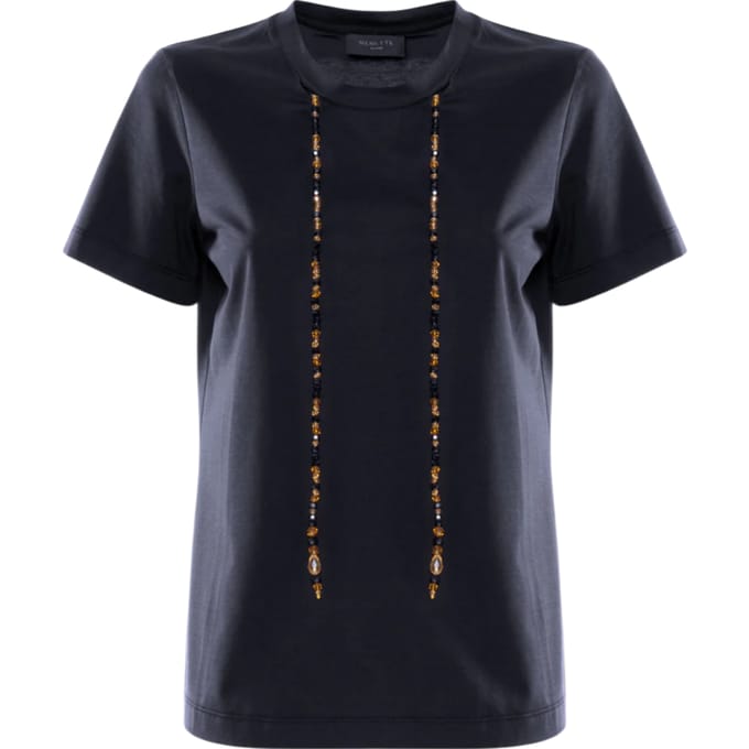 T-shirt vrouw Nenette fersi_nero