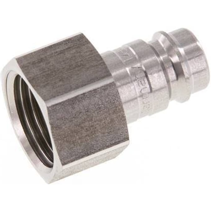 RVS DN 10 Luchtkoppeling Insteeknippel G 1/2 inch Binnendraad - CLP10-F-S-P-012