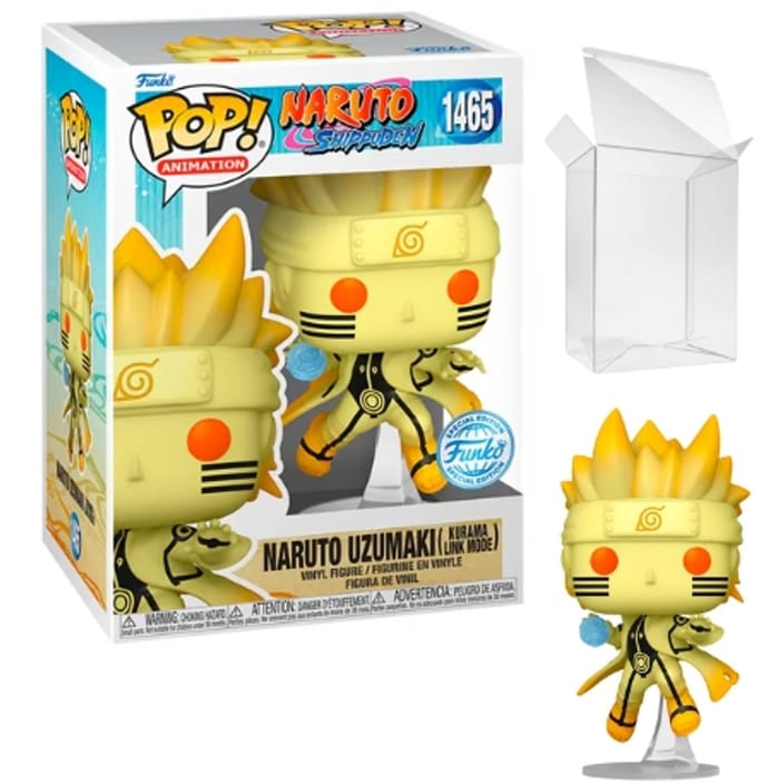 Funko Pop! Naruto Shippuden - Naruto Uzumaki (Kurama Link Mode) #1465 Exclusive
