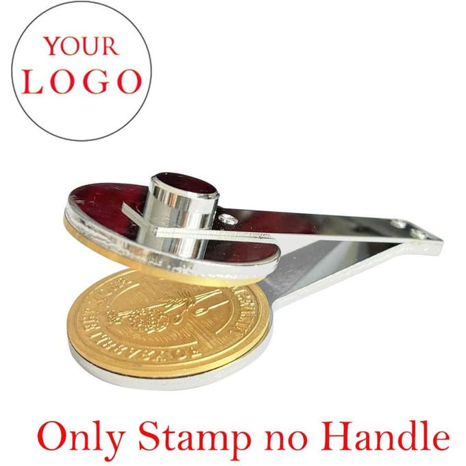 Gepersonaliseerde Boek Embosser Stempel Gepersonaliseerde School Bruiloft Papier Embosser Kleine Bedrijf Notaris Zegel gray