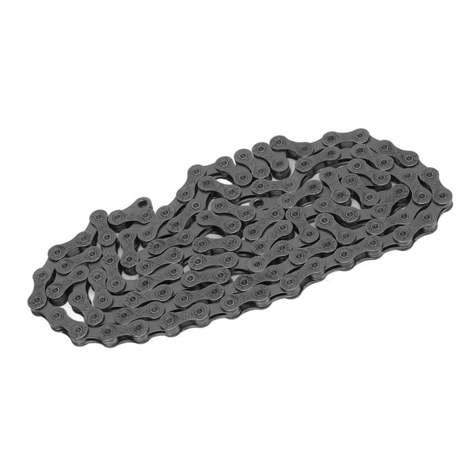 9 Versnellingen Fietsketting Professionele Medium Koolstofstaal Vervangingsfietsketting voor Mountainbikes gray