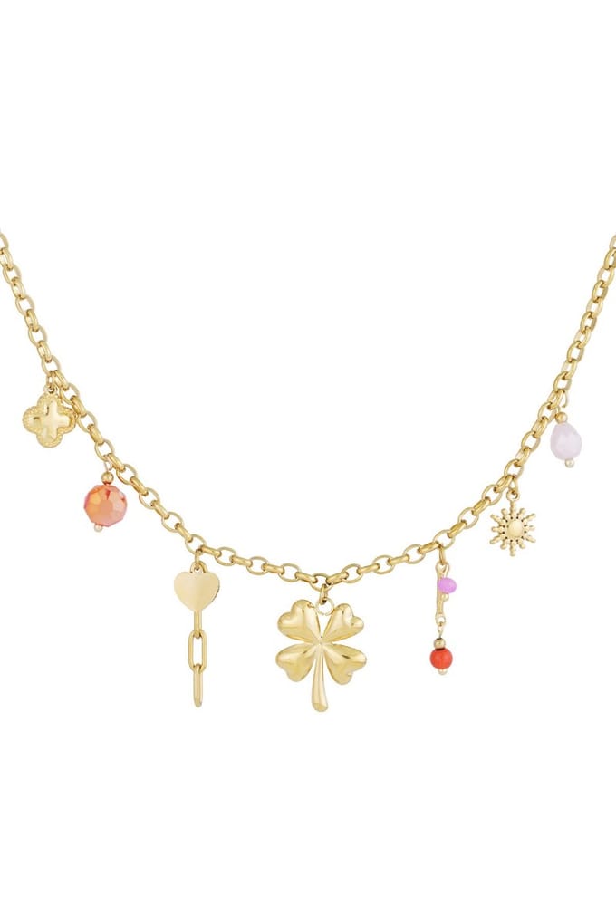 Lucky Charm Necklace - Gold kleur