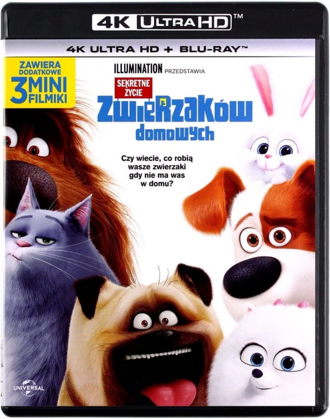 Huisdiergeheimen [Blu-Ray 4K]+[Blu-Ray]