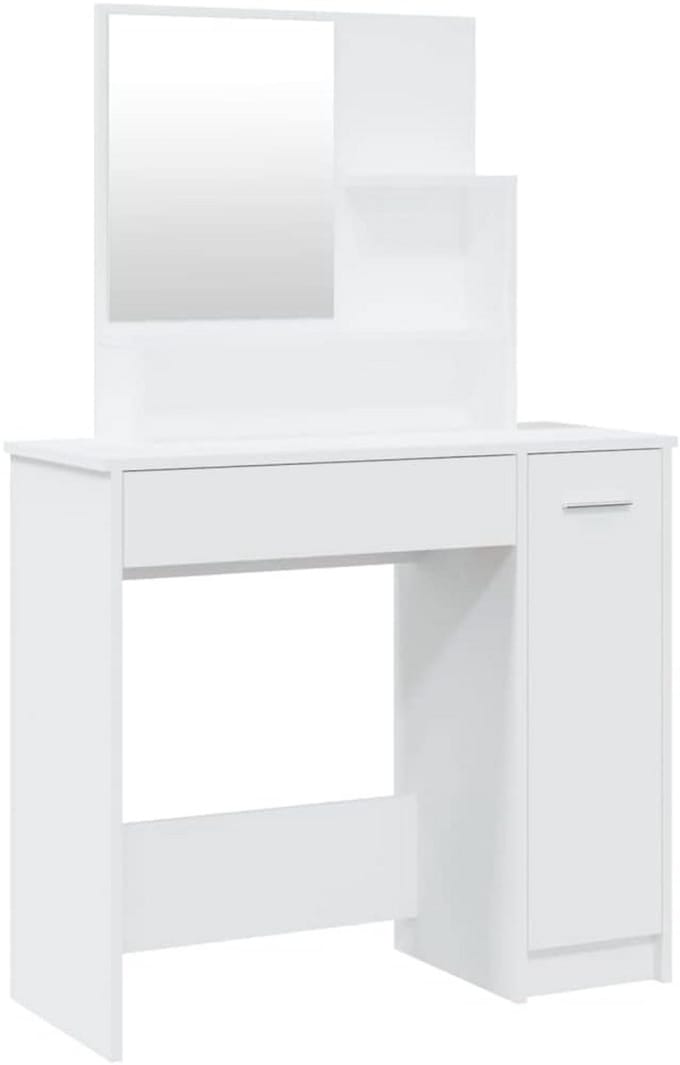 Kaptafel met Spiegel voor de Slaapkamer, Make-up Tafel