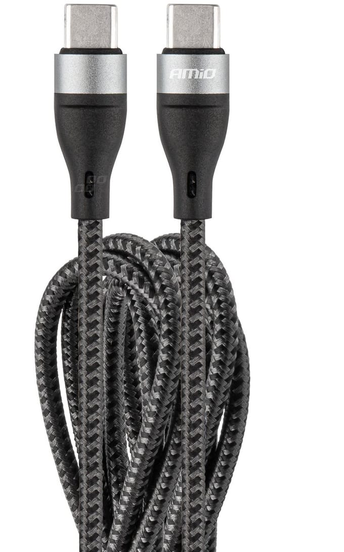 AMiO USB-C naar USB-C Kabel – 200cm – FullLINK – UC-18