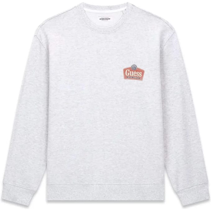 Guess Jeans Royal Regular Fit Sweatshirt Wit S Man