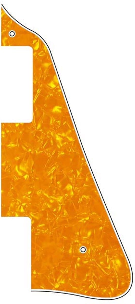 Boston LP-313-PY pickguard, LP-model, standard, 3 ply, pearl yellow