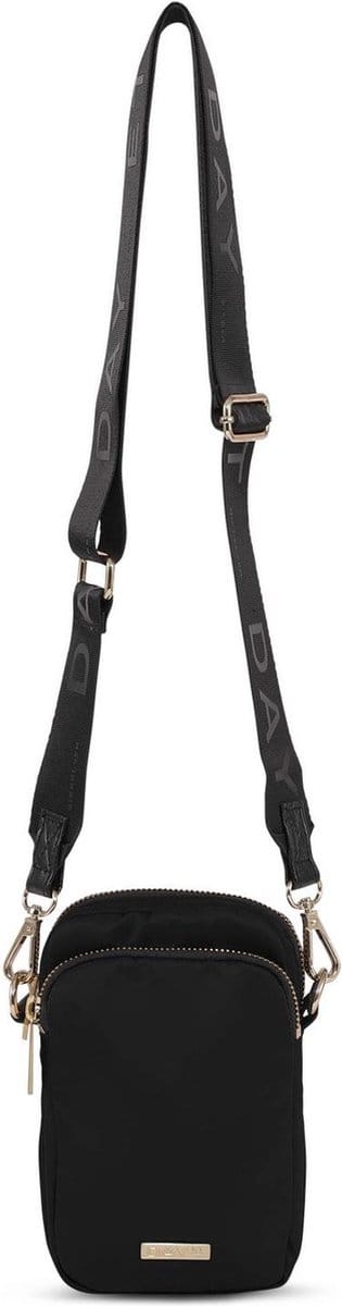 DAY ET Schoudertas Other Fabric Bags Compact Mini Black Zwart