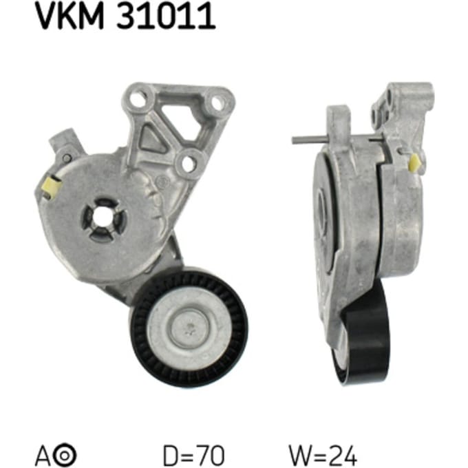 Spanpoelie, V-riem SKF VKM 31011