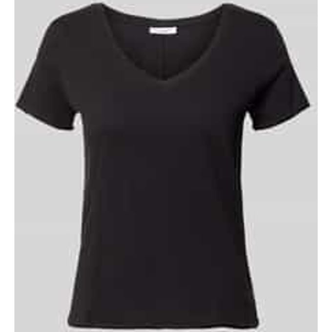 Regular fit T-shirt van puur katoen