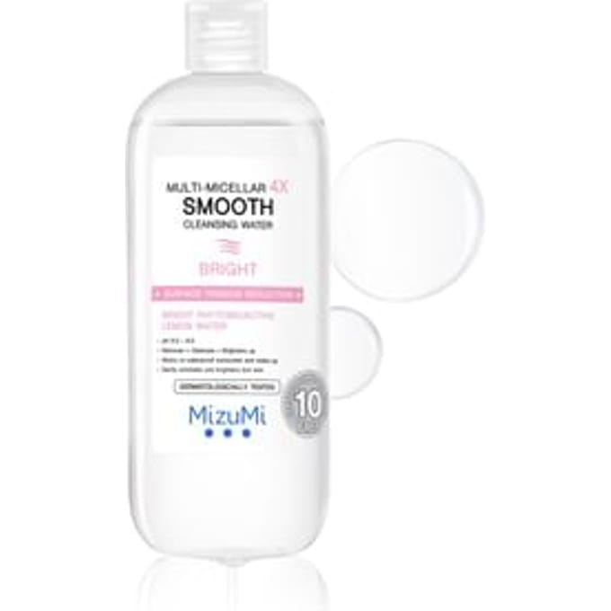 MizuMi - Multi-Micellar 4X Smooth Cleansing Water Bright 500ml