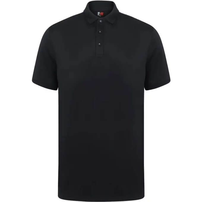 Polo stretch contrasterend Finden + Hales