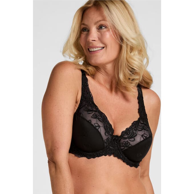 Hunkemöller Niet-voorgevormde beugel bh Diva Zwart