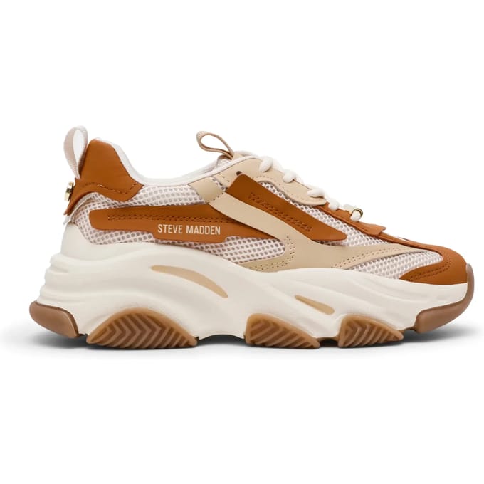 Steve Madden Possession-E Sneakers Laag - cognac - Maat 39