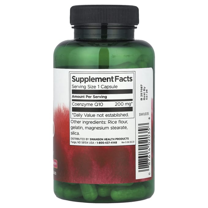 Coq10, Maximale Sterkte, 200 mg, 90 Capsules