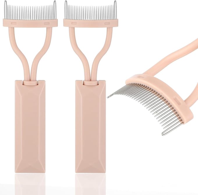 Set van 2 Wimperkammen voor Perfecte Wimperdefinitie - Oogmake-up Accessoires