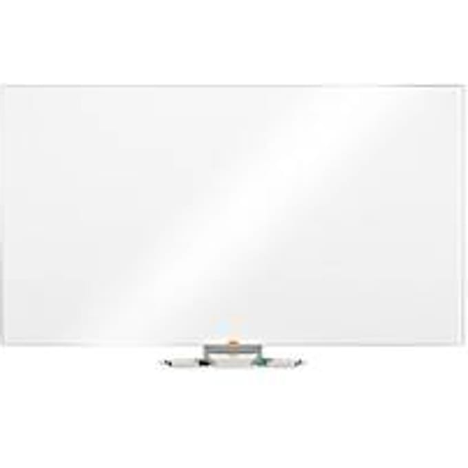 Nobo Impression Pro Widescreen Magnetisch Whiteboard Emaille 1550x870mm - Inclusief Whiteboard Marker - Wit