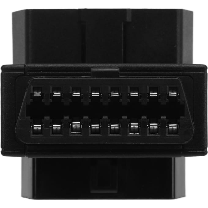 OBD2-adapter 16-pins mannelijk naar 2 vrouwelijk plug-and-play splitterconnector voor diagnostische extender black