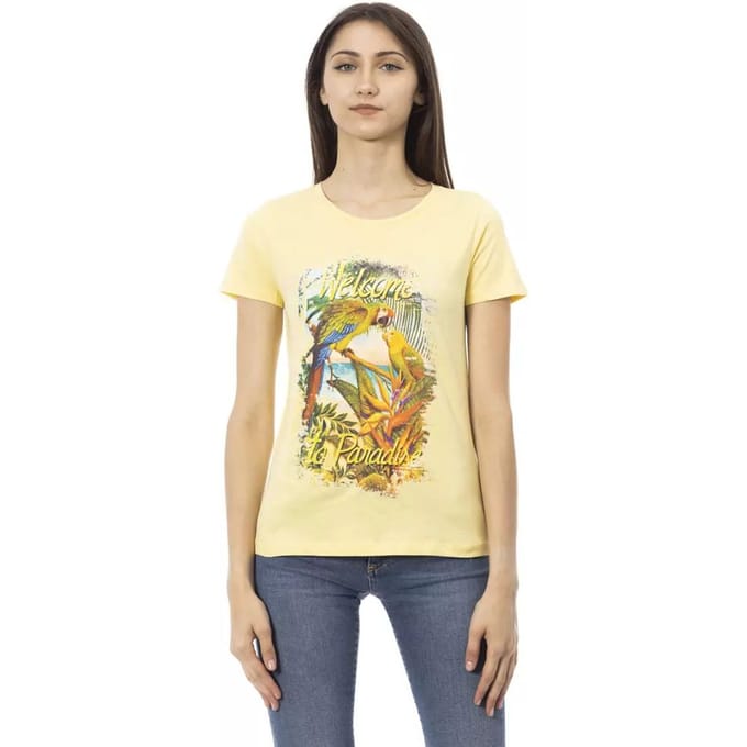 Papegaai Graphic T-shirt Korte Mouwen Reguliere Pasvorm