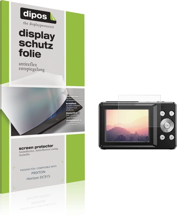 dipos – 4x Matte Beschermfolie geschikt voor PRIXTON Horizon DC915 | Krasbestendige & antireflecterende Screenprotector Ultra-Thin