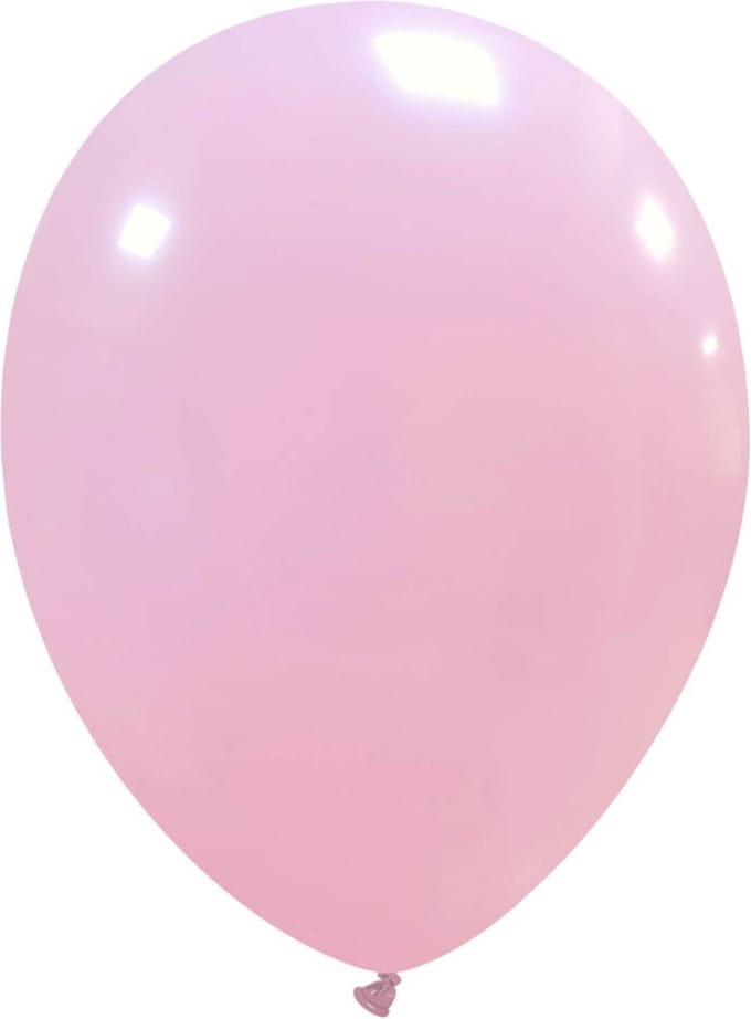 Latex ballonnen 33cm 100 stuks Roze Pastel ref110/1