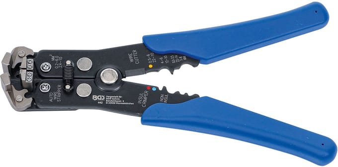 BGS Automatische striptang voor draaddiameter 0,13 - 6 mm² 210 mm - 442