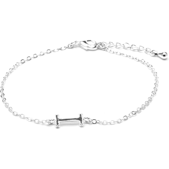 Luxenter Armband met zilveren afwerking - Alphabet