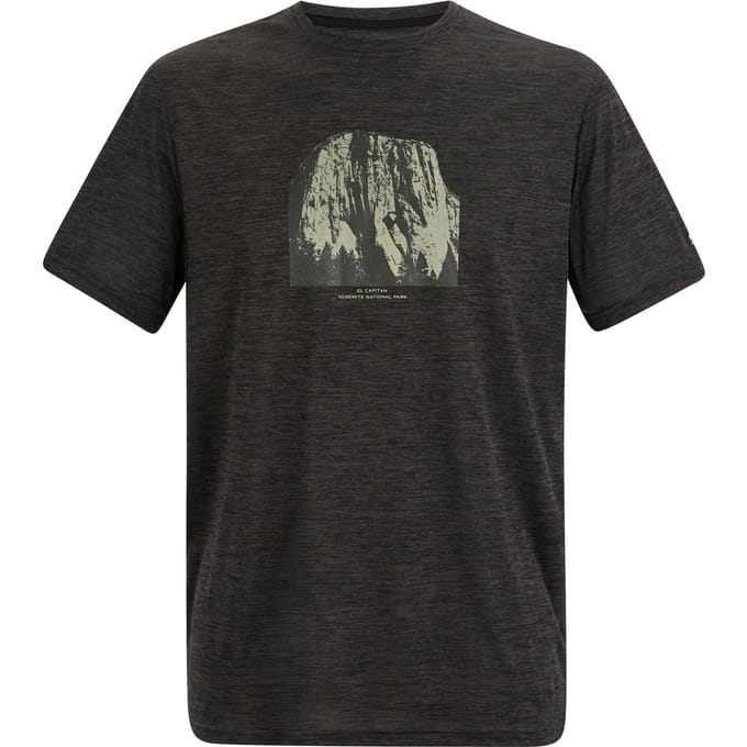 Regatta Heren Fingal Rock T-Shirt (Asgrijs Marl)