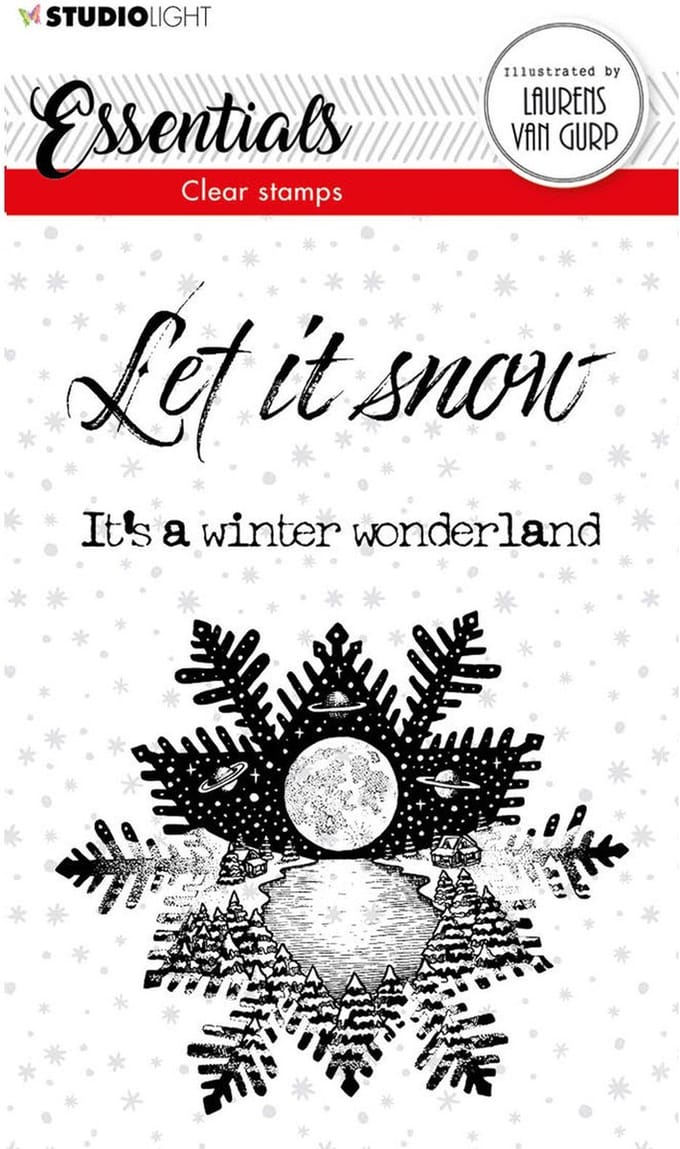 Studio Light Essentials clear stempel Snowflake Nr.113