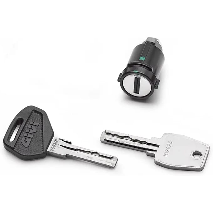 Givi Sluiting Van De Smart Lock-topkoffer Zilver