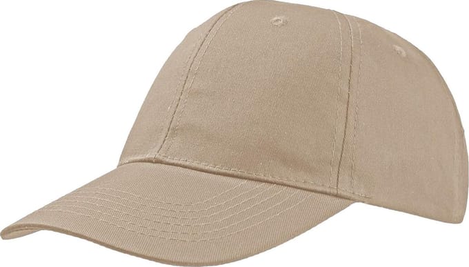 Atlantis Start 6 Paneel Baseball Cap (Khaki)